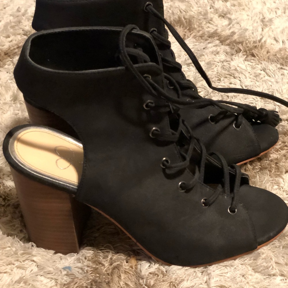 Cut out booties